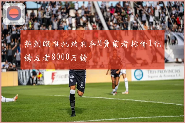 热刺瞄准托纳利和M费前者标价1亿镑后者8000万镑